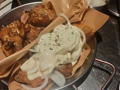 甜酸奶炸鸡翅-富乐满韩国正宗炸鸡韩国料理(虹泉路店)