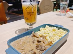 招牌面筋配牛肉口蘑-LENBACH兰巴赫西餐啤酒坊(大连东港店)