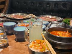 -明洞阿姨·韩式酱蟹烤肉·创意料理(三元桥店)