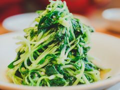 蒜蓉鸡毛菜-四季民福烤鸭店(前门廊房二条店)