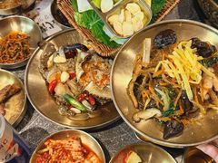 -草家酱蟹炭火烤肉店(珲春南路一店)