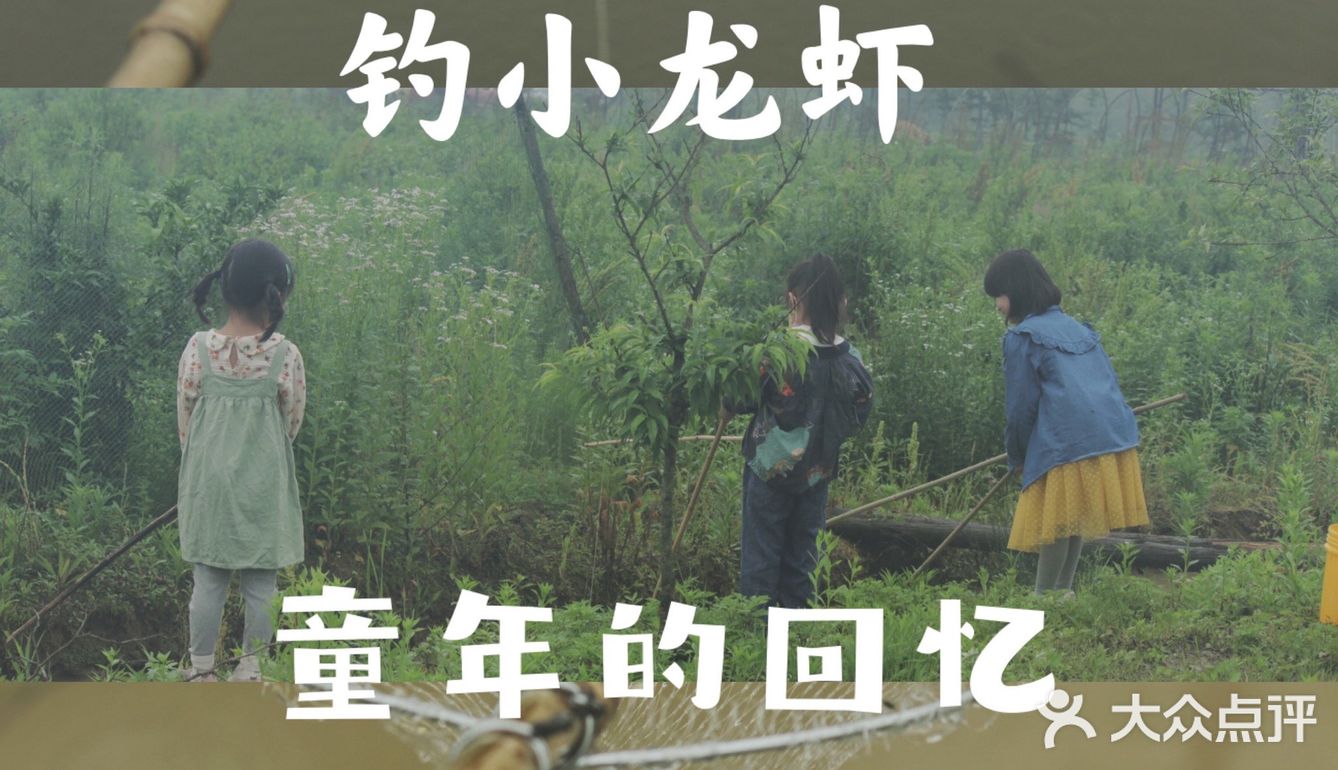 武汉果乐小镇钓小龙虾，有和我一样的童年吗？