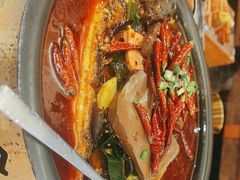 -探鱼·鲜青椒爽麻烤鱼(苏宁广场店)