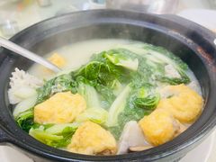 沙白芋仔煲白菜-台山美食一绝阿四台山黄鳝饭(阿四创作店)