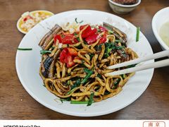 农家红炒长鱼炒面-三百碗宝应长鱼面(板仓街店)