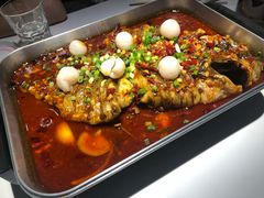 荔枝香辣清江鱼-鱼酷活鱼烤鱼(沈阳大悦城店)