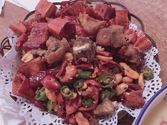 辣子鸡丁爆炒藕丁-做了不起的80后