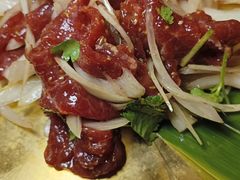 -明洞阿姨·韩式酱蟹烤肉·创意料理(三元桥店)