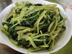 椒丝腐乳炒通菜-大赤坎肥仔强烧味海鲜餐厅(大赤坎店)
