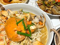 膏蟹汤面-十面欢腾·海鲜面·台式Bistro(长乐路店)