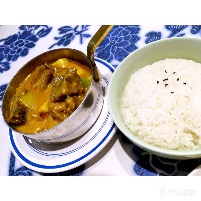 澳门味道茶餐(新中关店)咖喱牛腩饭图片 - 第2张