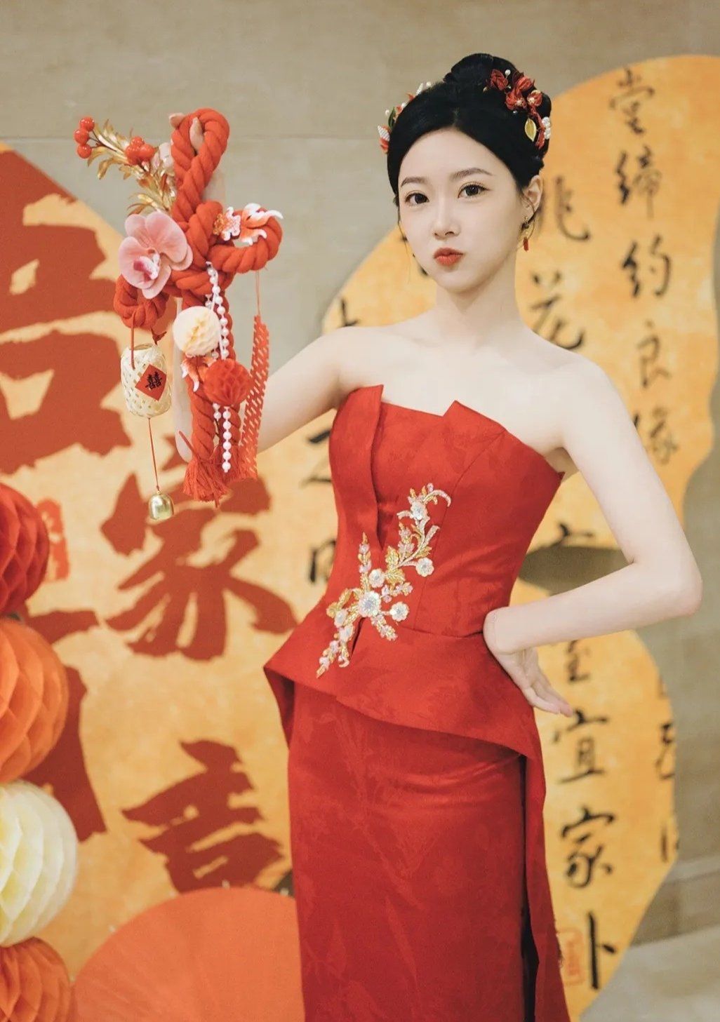 完全符合我想要的,特别细心体贴,喜欢#化妆#学化妆#订婚妆#订婚妆造型