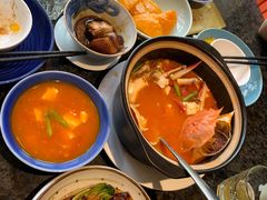 番茄炖青蟹豆腐煲汤-菲乐餐厅(三十年经营·湖滨路店)