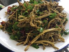 拌茉莉芽-姥家大锅台水库渔家
