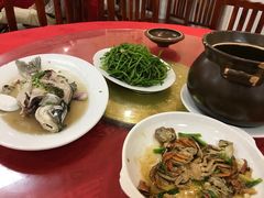 鼓汁炒番薯叶-荣兴河鲜楼(江口店)