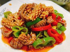 鱿鱼爆腰花-神仙钵湘香土菜馆(光华路店)