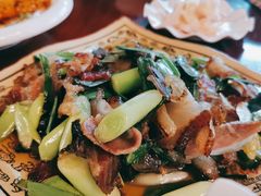 清蒸老腊肉-龙翔山庄雷鸡肉(青城后山泰安古镇店)