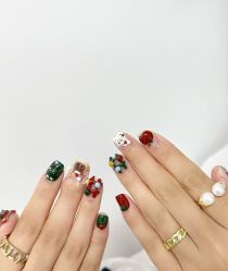 点击看大图 -桃色美甲沙龙