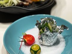 有机野菜焗鲜笋-次第花开素食雅宴