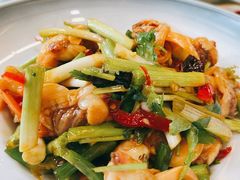 小葱拌黄蚬子-渔娘渔家丹东海鲜(东直门店)