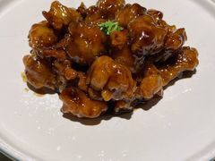 雪花糖醋里脊-绿茶餐厅(乐峰广场店)