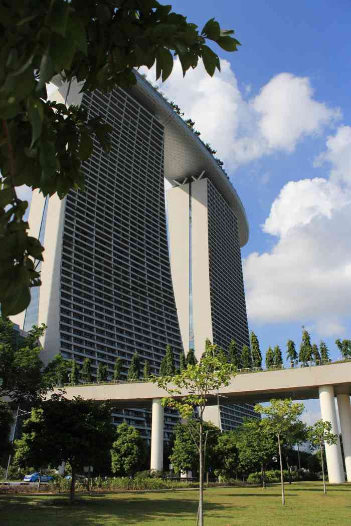 金沙空中花园-"去金沙酒店必打卡的就是空中花园,在酒店外.