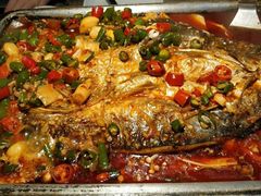 -探鱼·鲜青椒爽麻烤鱼(东城万达广场店)