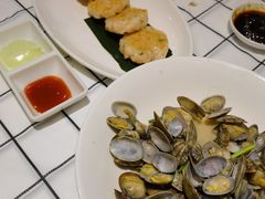 香煎虾饼-双合园·海鲜水饺青岛菜(上清路店)