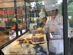 面包甜点陈列柜-味多美蛋糕(看丹桥店)