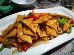 桑巴酱炒千页豆付-玖月时尚泰式餐厅