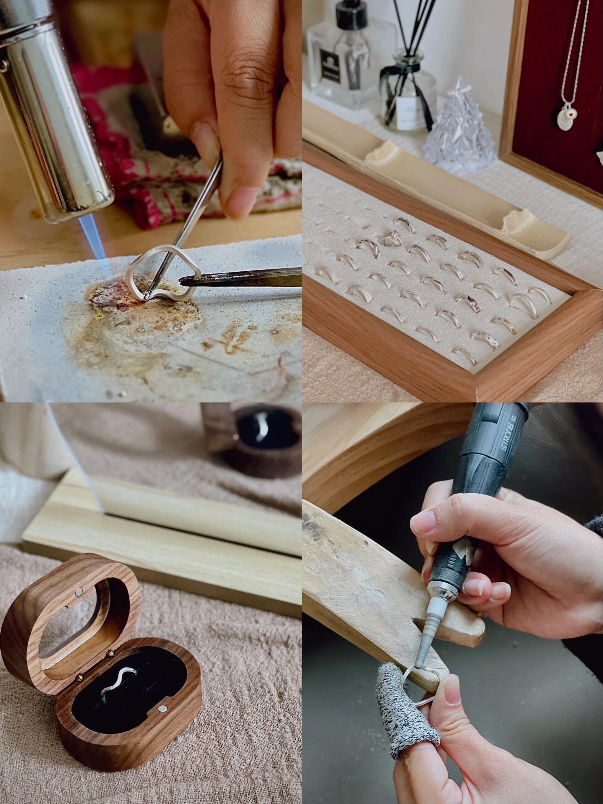 小戒指的制作过程