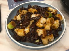 葱烧野生红松菇-南山鲜虾面·活鲜小馆·海味大连菜(南山总店)