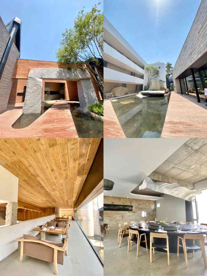 由心文旅发展有限公司-"旧学校改建的创意新餐厅.结构对光的运用很.