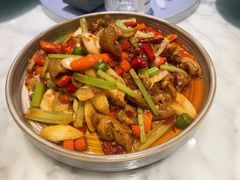 农家回锅肥肠-懒人盐府人家(航天桥店)