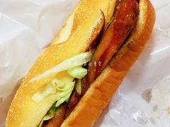 卤辣板烧鸡腿堡-麦当劳(朝阳北路店)