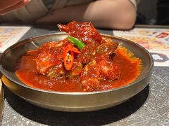 -草家酱蟹炭火烤肉店(珲春南路二店)