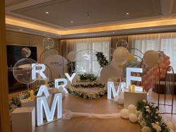 -团子宝宝宴派对百日宴生日布置策划·求婚策划·气球布置别墅民宿