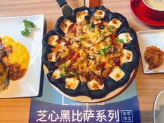 芝心黑披萨-必胜客(五道口店)