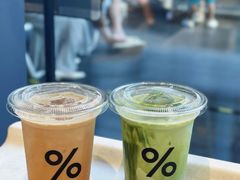 抹茶拿铁-% Arabica阿拉比卡咖啡(深圳湾万象城店)