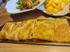烤冷面加蛋酸甜-邢氏老太太烤串(北兴街店)