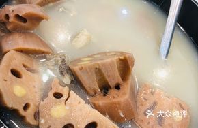 Braised Pork Bone Stuffed Lotus Root