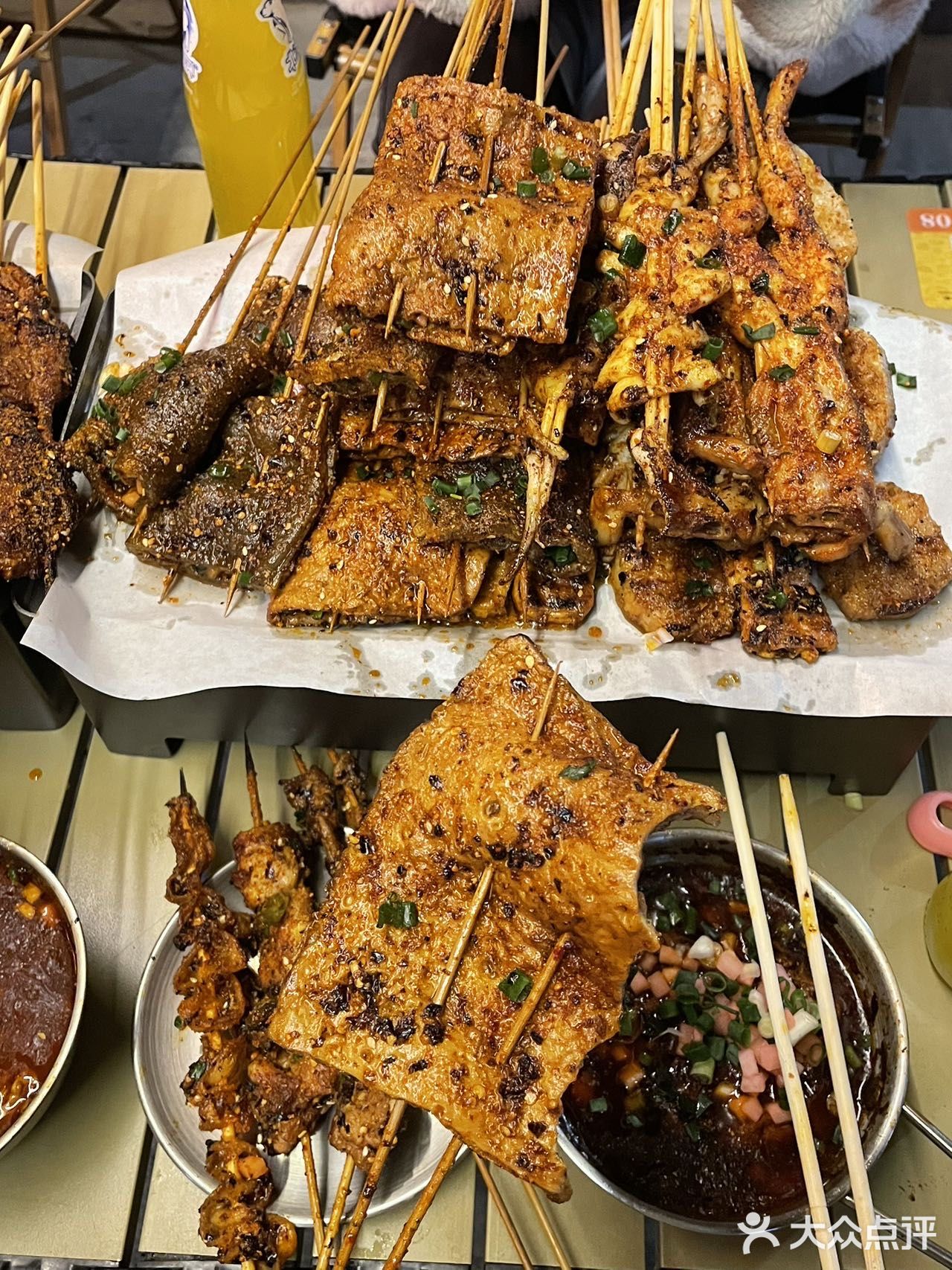 重庆，好吃的烧烤店总是默默无闻。。。。