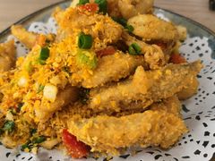 香煎九肚鱼-李记潮汕砂锅粥(营福路店)
