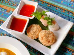 炸虾饼-食肆&Fourteen(武林夜市店)