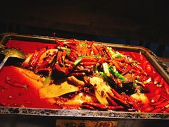 -探鱼·鲜青椒爽麻烤鱼(中天广场店)