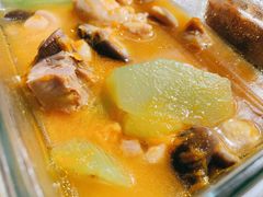 青笋南瓜鸡肉汤-北京大学-燕南食堂