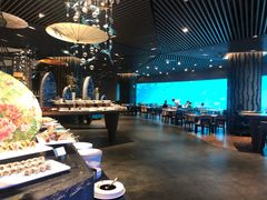 大堂-海棠湾洲际-涛·海底餐厅·美人鱼·自助餐·海底隧道