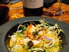 藏红花意大利烩饭配香料龙虾-AZUL by FUEL蓝色·法式酒馆(琶醍店)