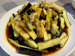 蛤蜊肉拌茄子-华春餐馆(鱼山路店)