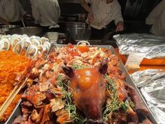 -北京希尔顿逸林酒店-逸轩西餐厅-自助餐厅